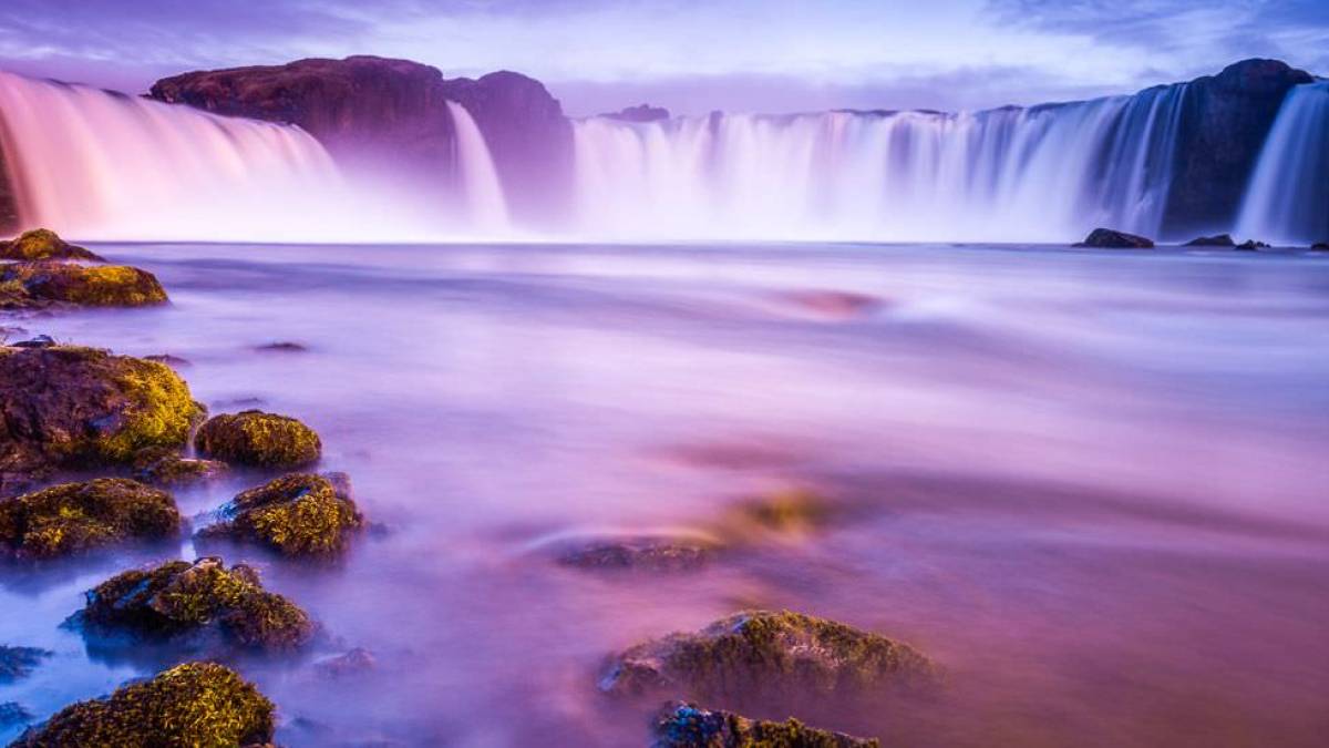 Wasserfall am Flu Skjlfandafljt |  Dirk Bleyer / Chamleon